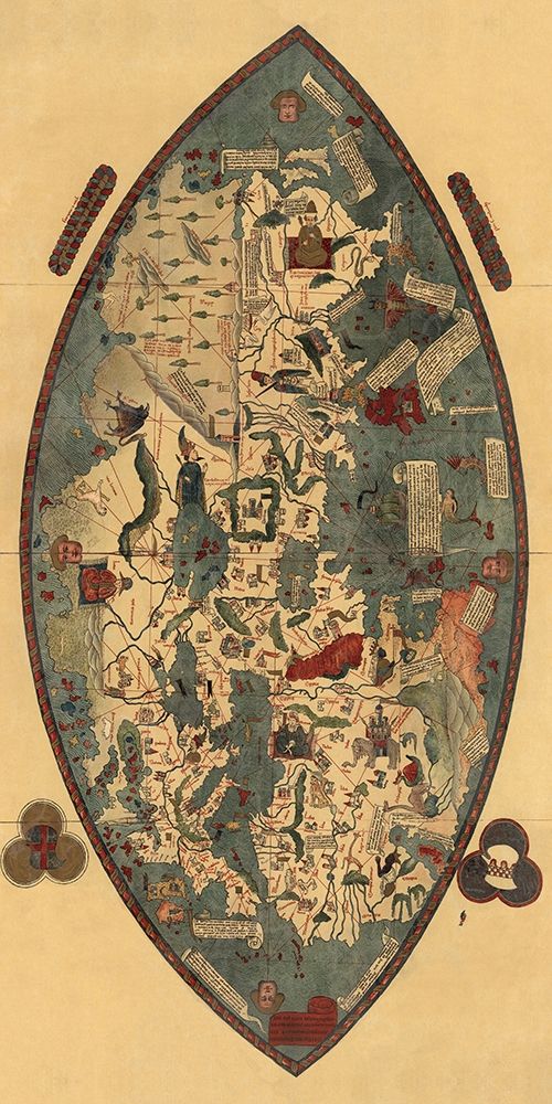 Genoese World Map