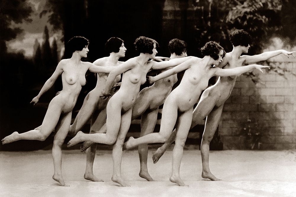 Six Nude Dancers