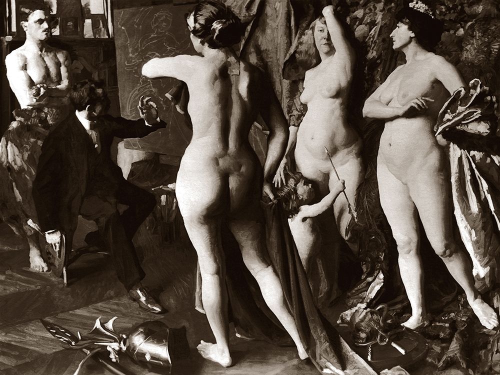 In the Painters Studio