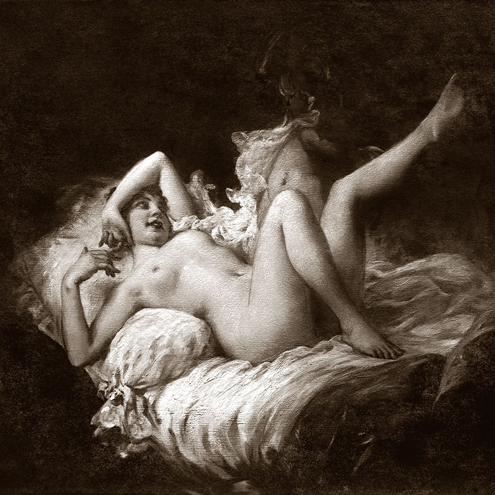 Nude with Raised Leg