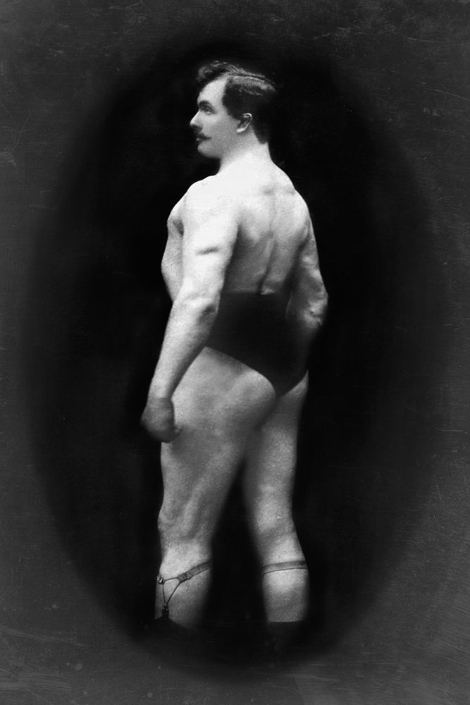 Bodybuilders Back and Partial Left Profile
