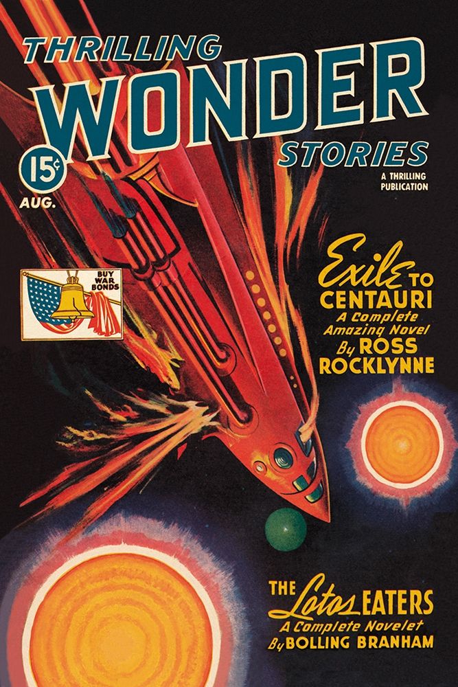 Thrilling Wonder Stories: Rocket Ship Troubles