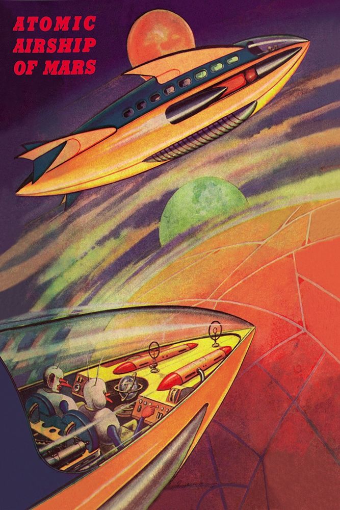 Atomic Airships of Mars