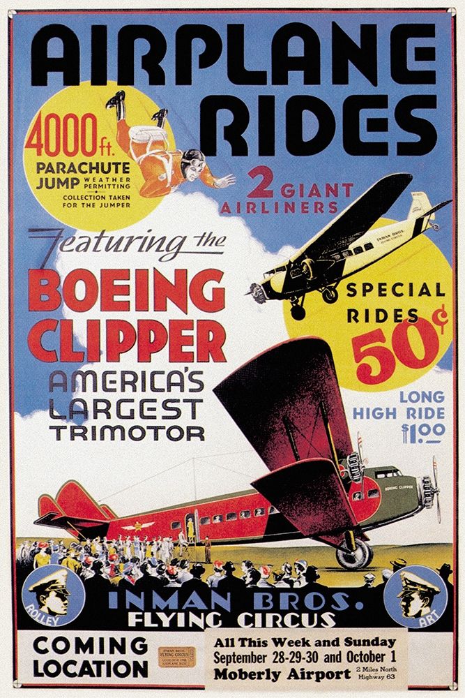 Airplane Rides: Inman Bros. Flying Circus