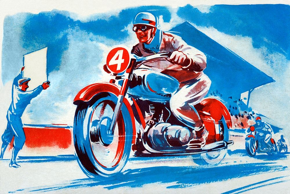 No. 4 Motorcycle