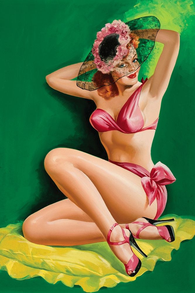 Flirt Magazine: Pinup with Hat