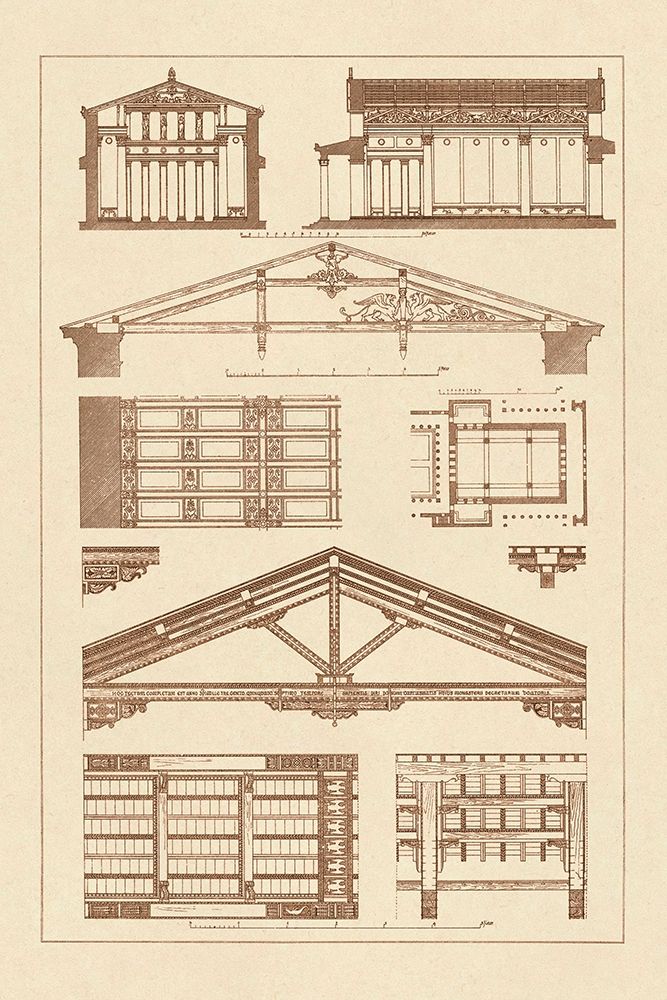 Internal Decoration of Roof