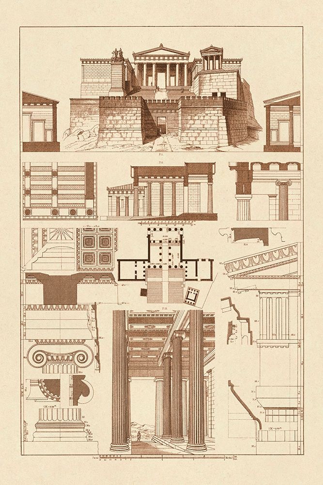 The Propylaea of the Acropolis at Athens