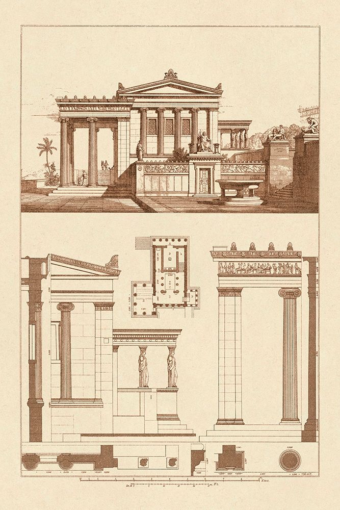 The Erechtheum at Athens