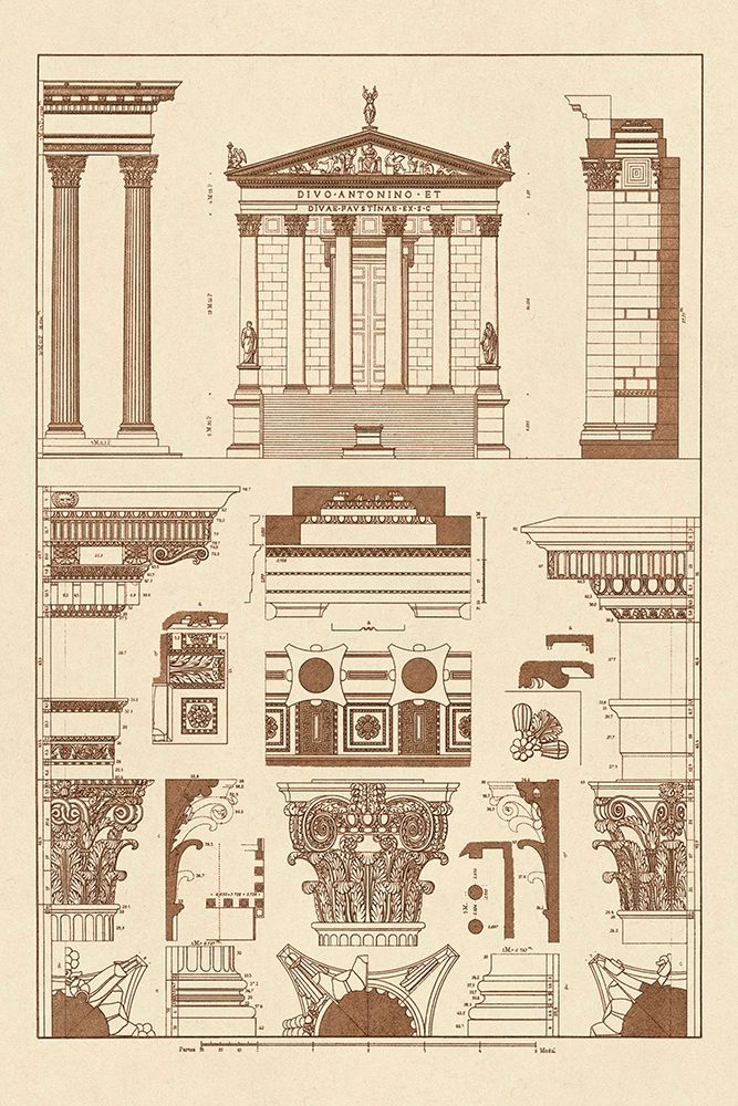 Temples of Antonius, Castor and Mars