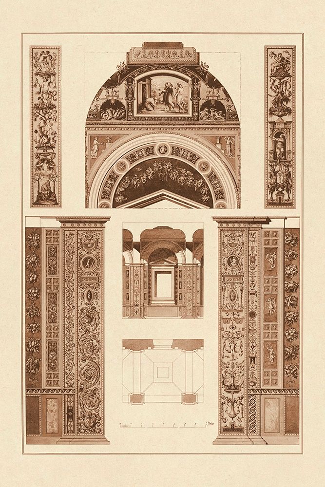 Decoration of the Second Corridor of the Loggie in the Vatican