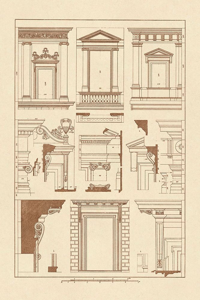 Windows of Palazzo Non Finito, Palace and House at Rome