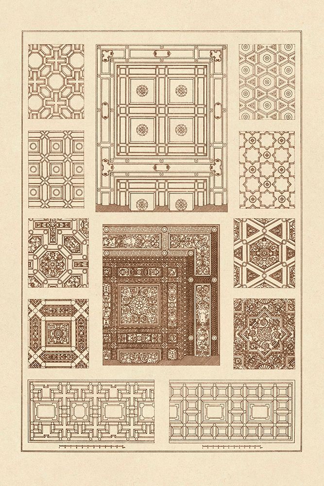 Ceilings with Bays and Mouldings