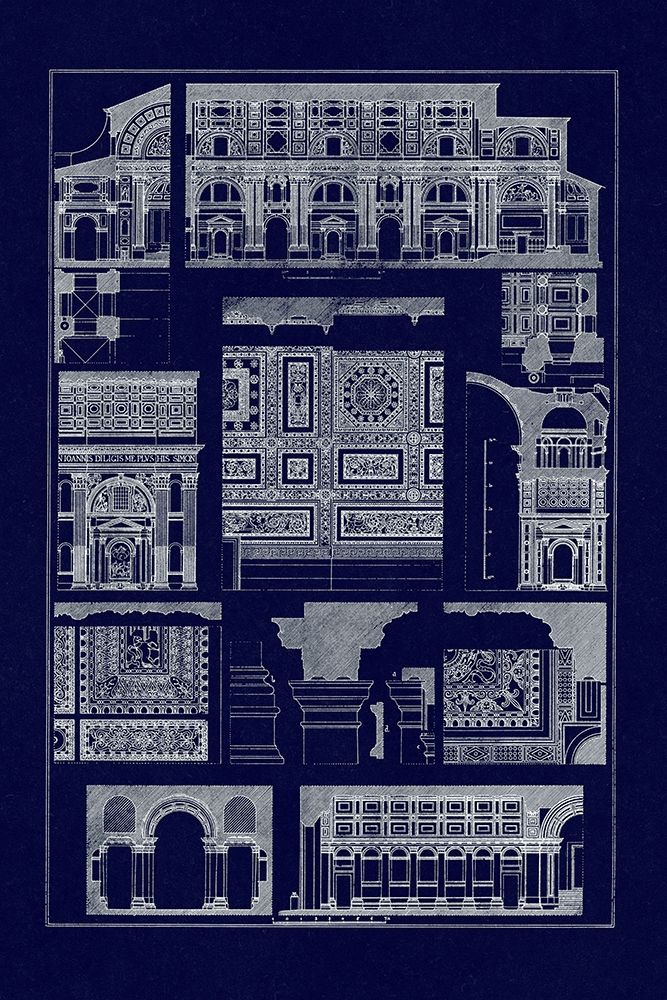 Barrel Vaults of the Renaissance (Blueprint)