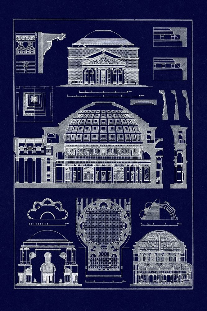 Roman Domical Vaulting (Blueprint)