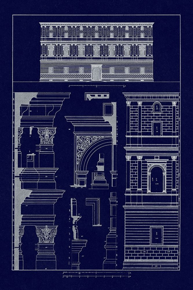 Palazzo Giraud at Rome (Blueprint)