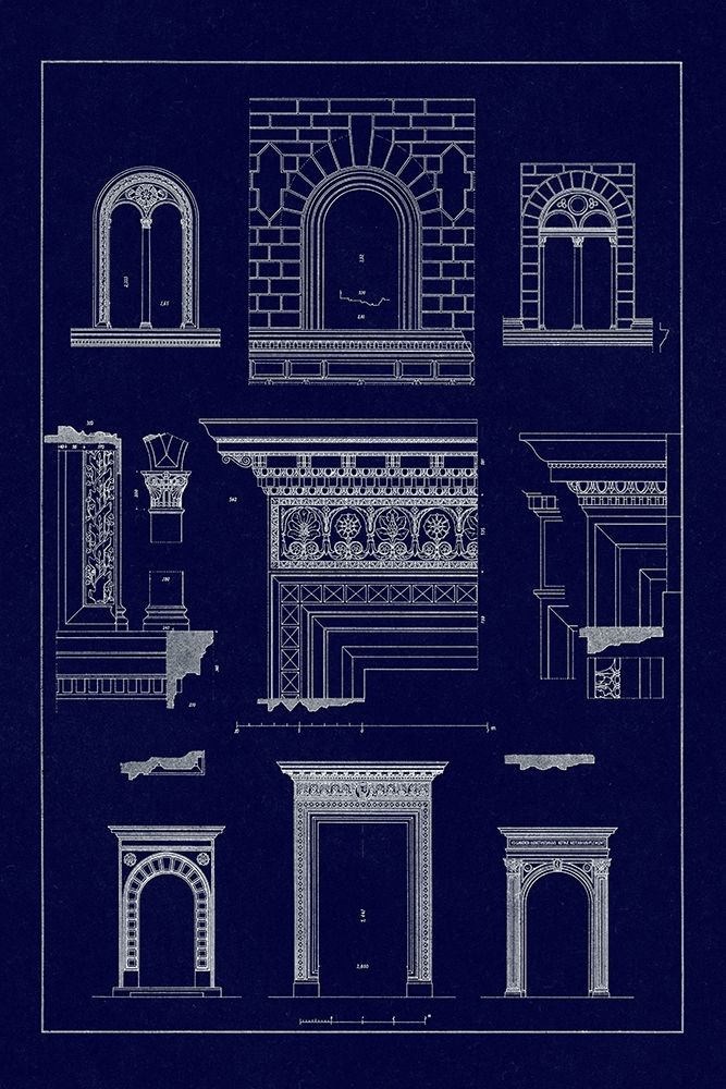 Windows and Doorways of the Renaissance (Blueprint)