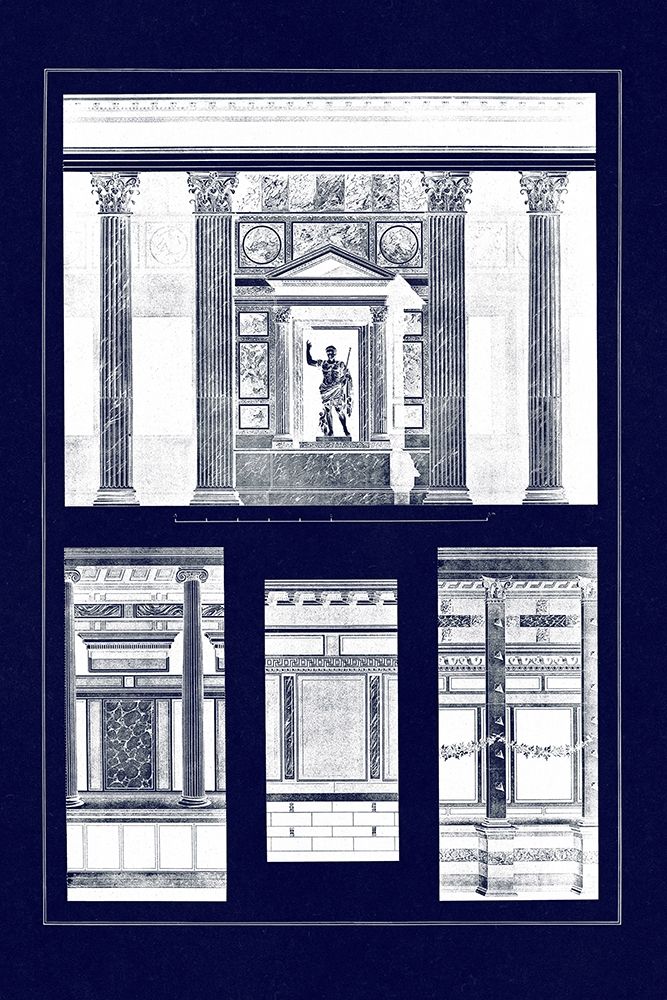 Wall Facing with Marble (Blueprint)