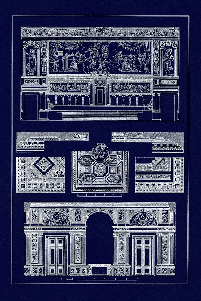 Decoration of Large Halls (Blueprint)
