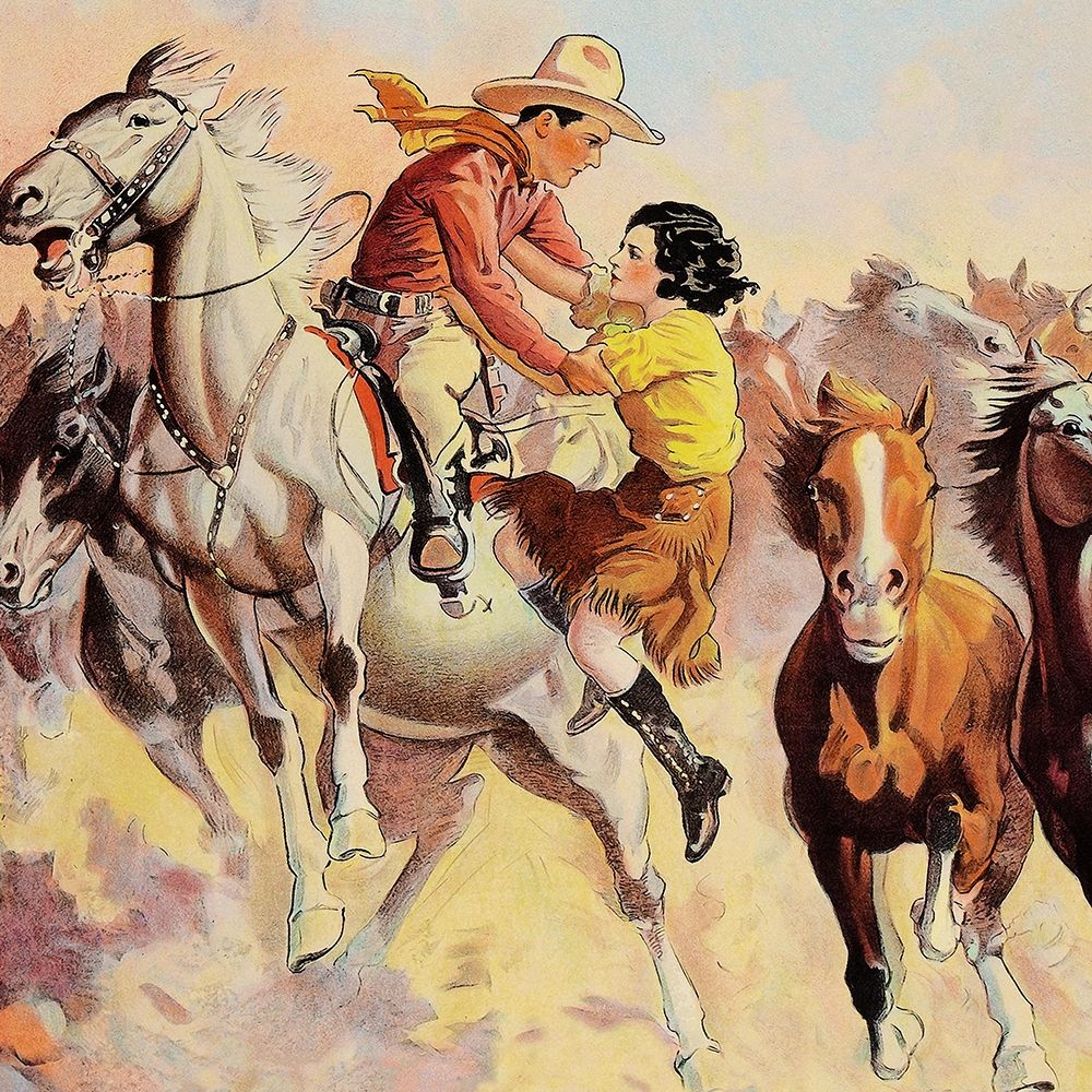 Vintage Westerns: Phantom of the West - Ghost Riders - Detail