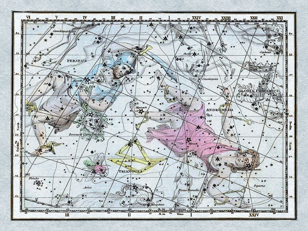 Maps of the Heavens: Andromeda and Perseus
