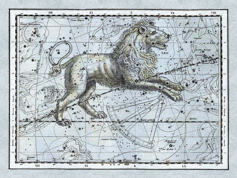 Maps of the Heavens: Leo - The Nemean Lion
