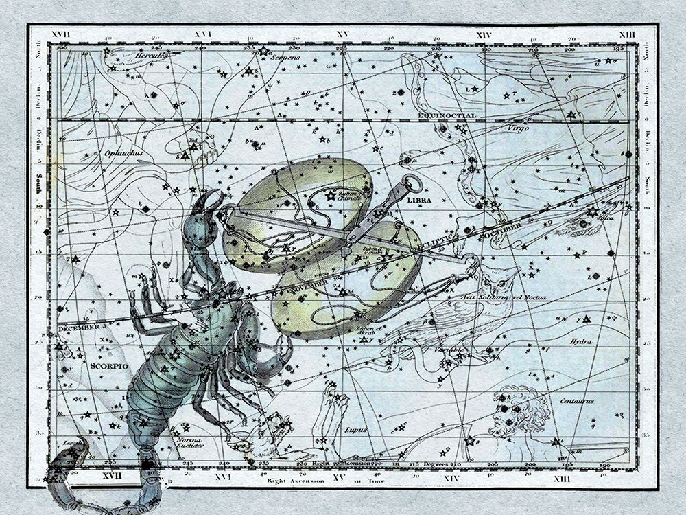 Maps of the Heavens: Libra - the Scales and The Scorpion