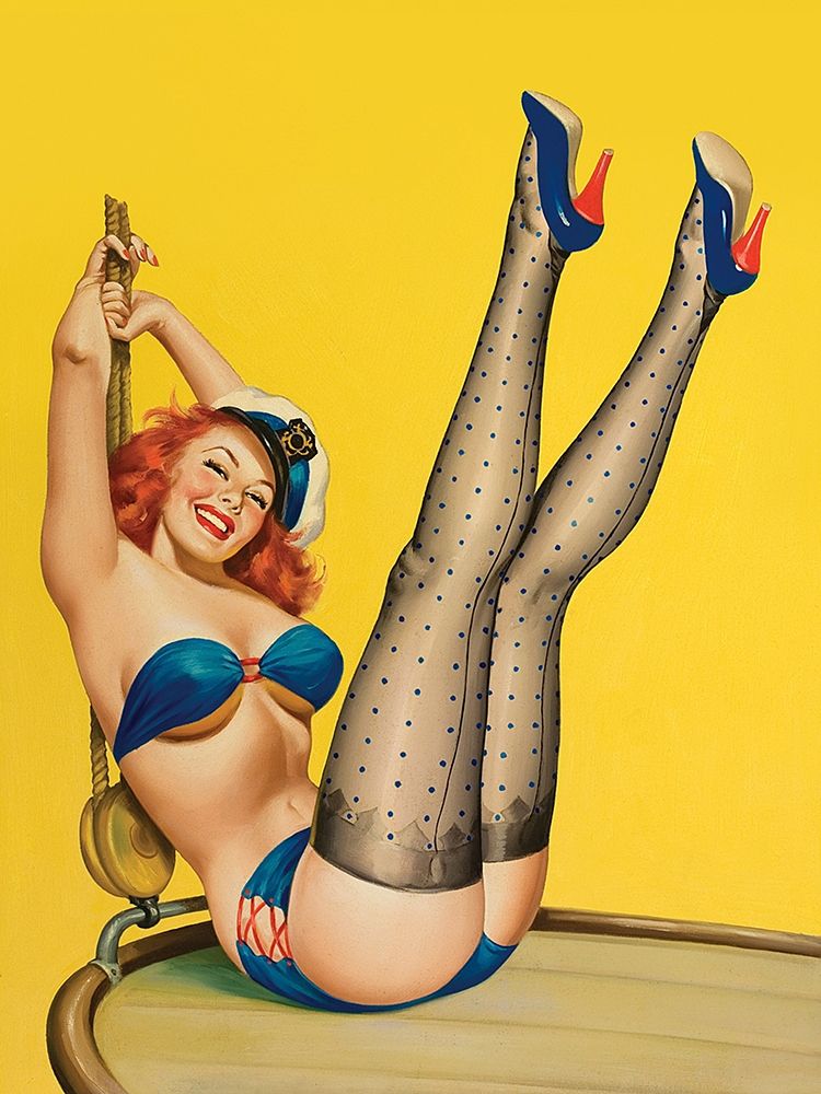 Mid-Century Pin-Ups - Flirt Magazine - Sailor Girl