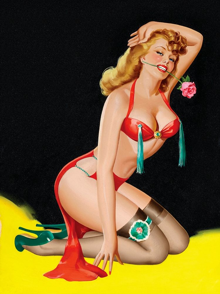 Mid-Century Pin-Ups - Beauty Parade Magazine - Rose