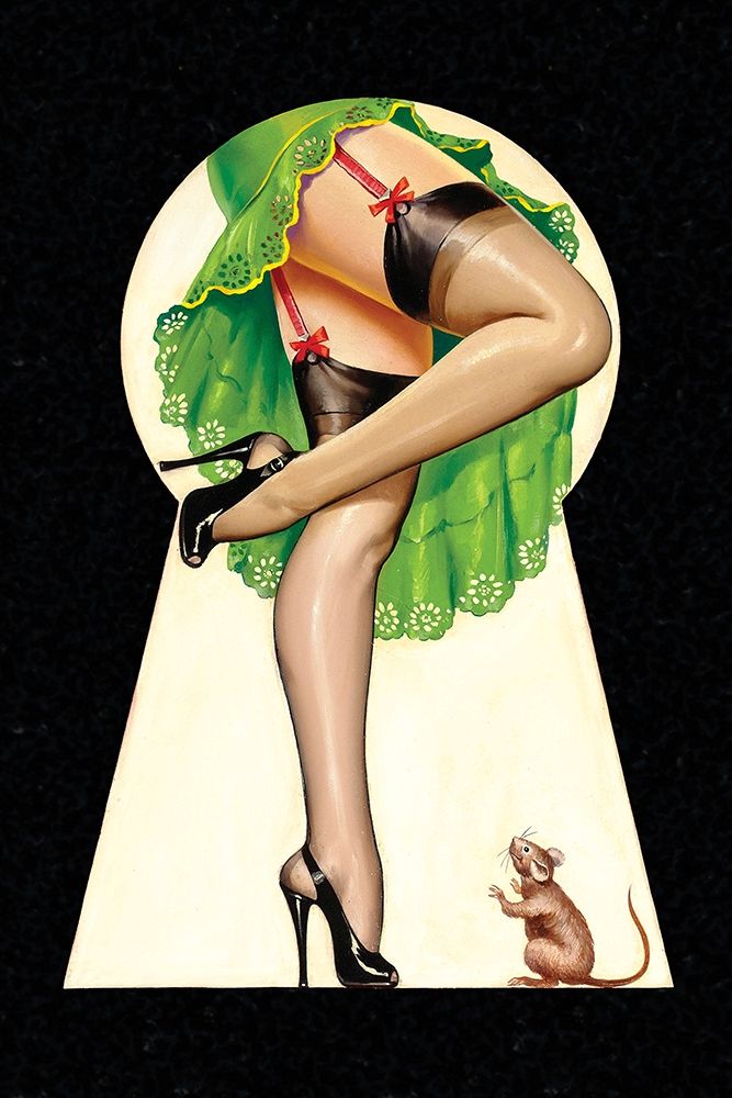 Mid-Century Pin-Ups - Through the Keyhole