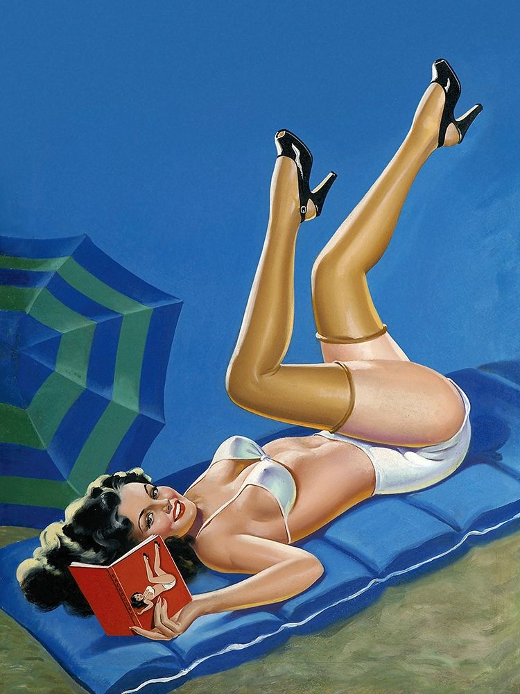 Mid-Century Pin-Ups - Wink Magazine - Merry mirthful Maiden