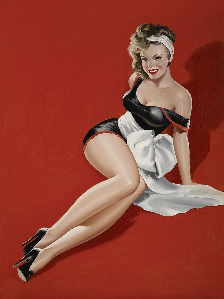 Mid-Century Pin-Ups - Magazine Cover - The Gift