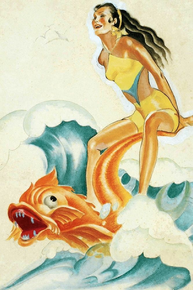 Mid-Century Pin-Ups - Whisper Magazine - Wave Rider