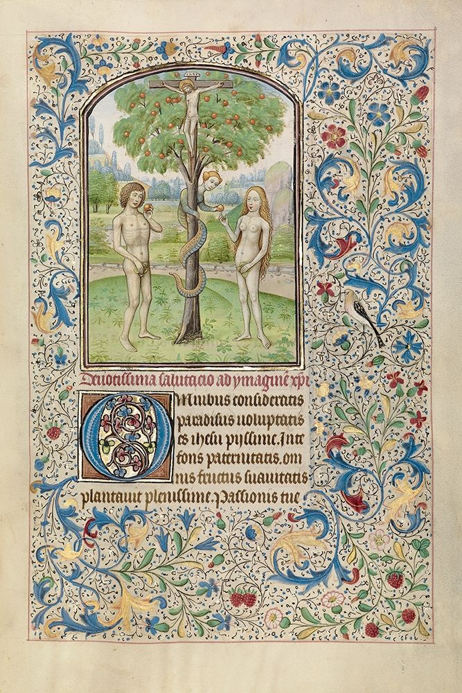 Adam and Eve Eating the Forbidden Fruit