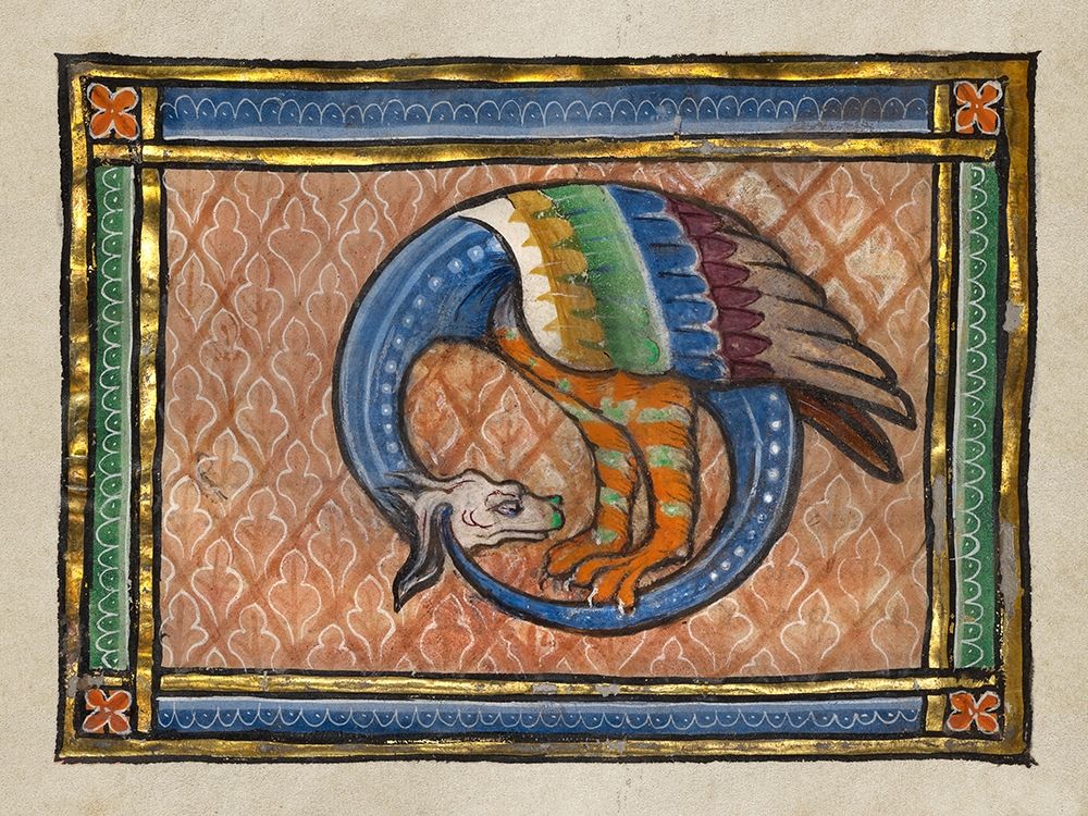 A Dragon-like Snake (detail)