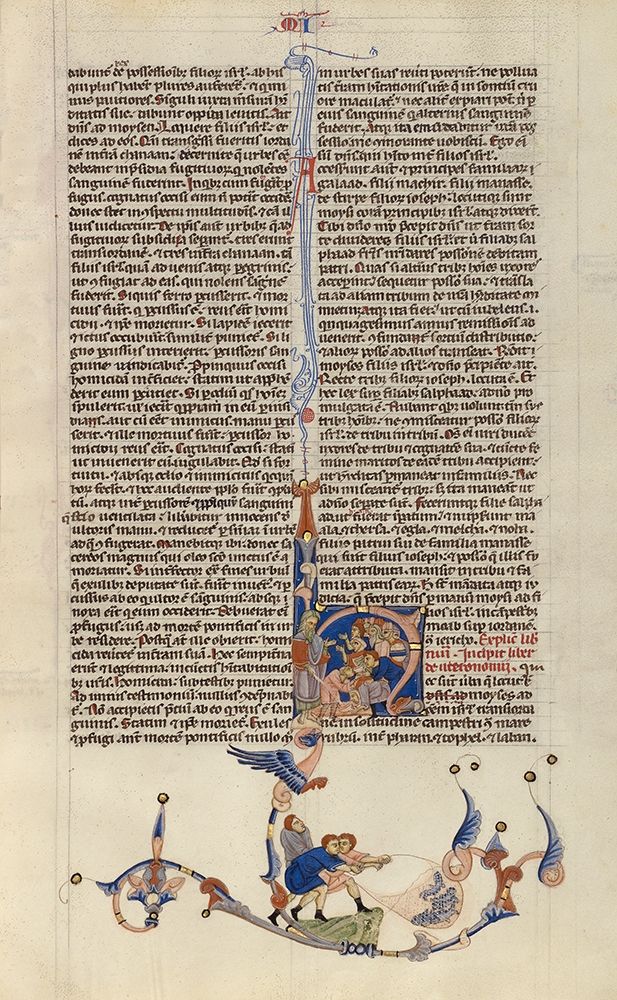 Page from the Abbey Bible