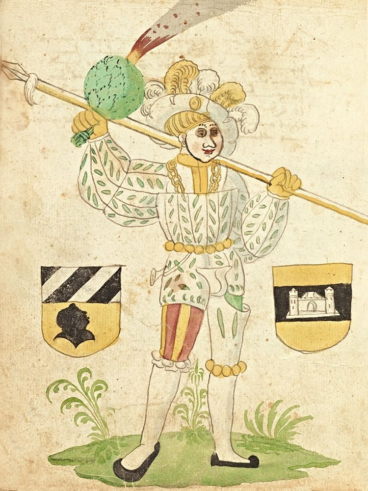 Civic festival of the Nuremberg Schembartlauf - White Costume