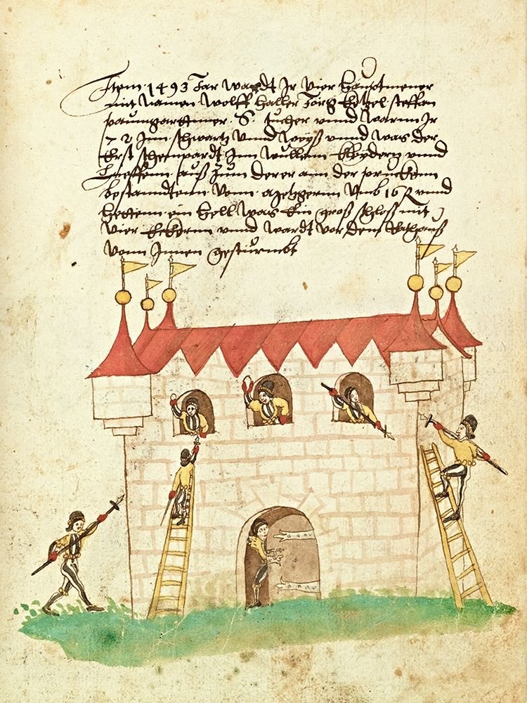 Civic festival of the Nuremberg Schembartlauf - Castle