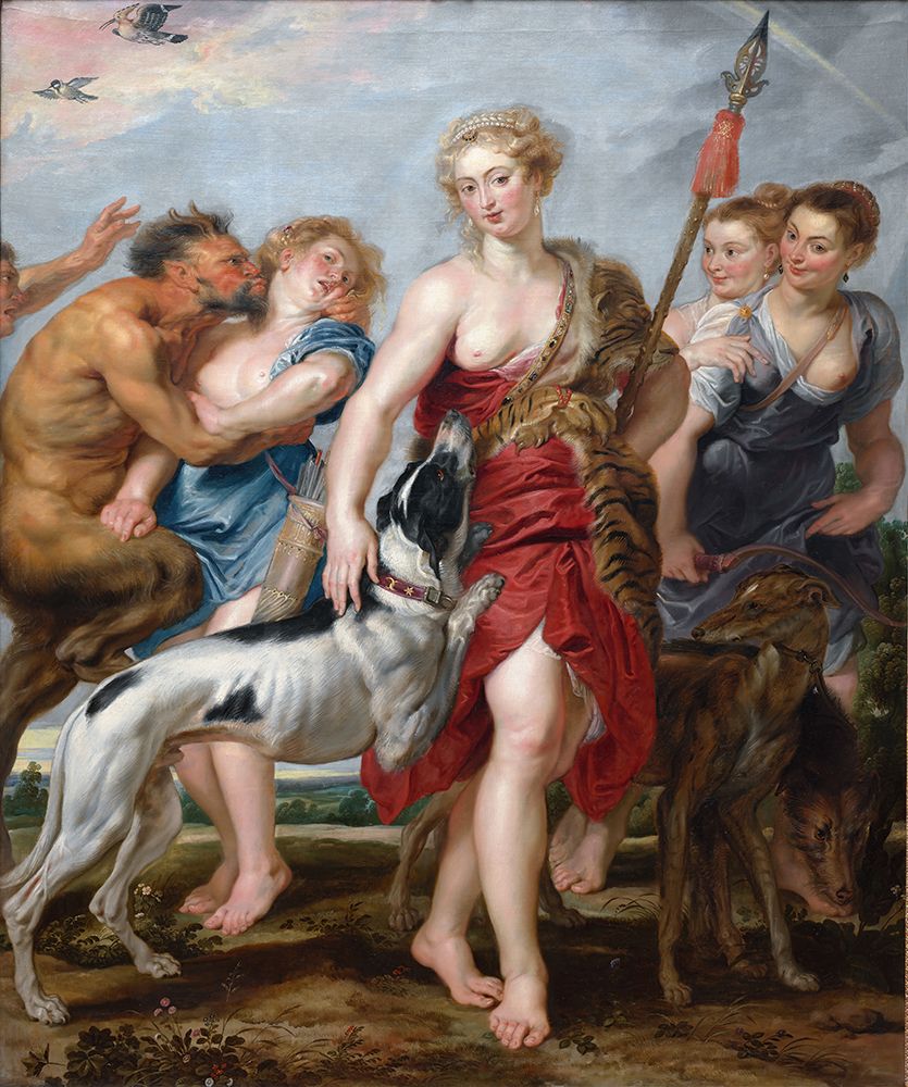 Diana and Her Nymphs on the Hunt 1615