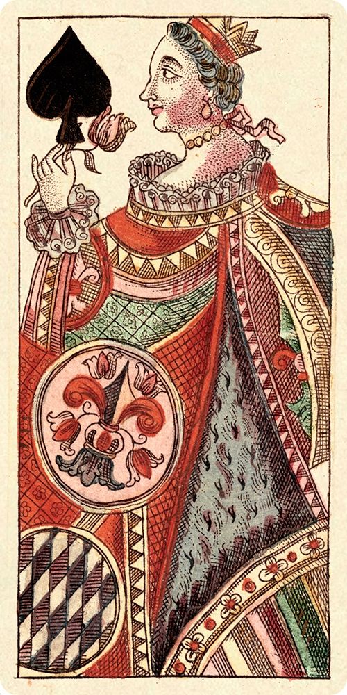 Queen of Spades (Bauern Hochzeit Deck)