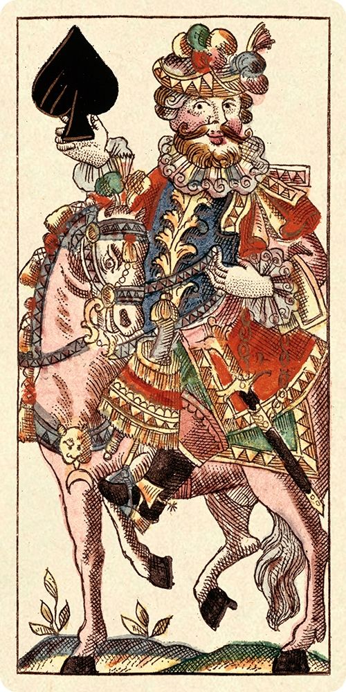 Knight of Spades (Bauern Hochzeit Deck)