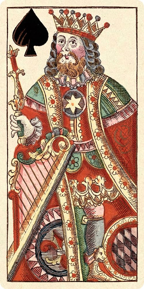 King of Spades (Bauern Hochzeit Deck)