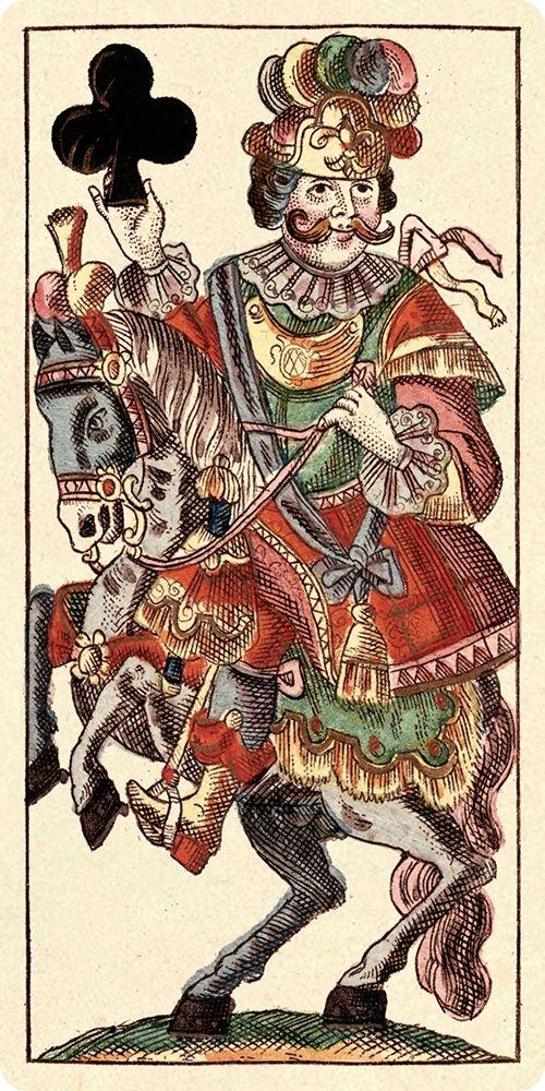 Knight of Clubs (Bauern Hochzeit Deck)