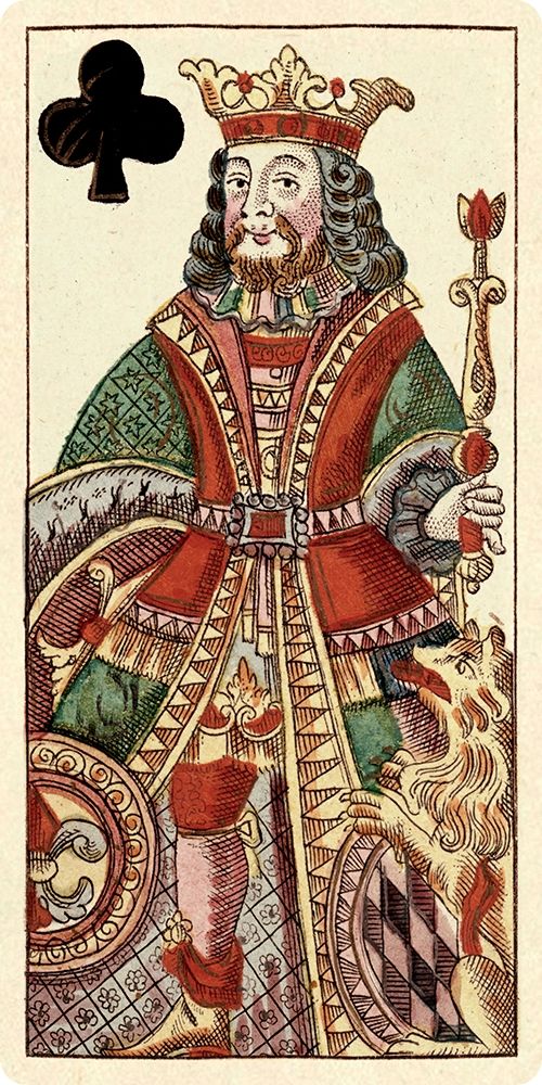 King of Clubs (Bauern Hochzeit Deck)