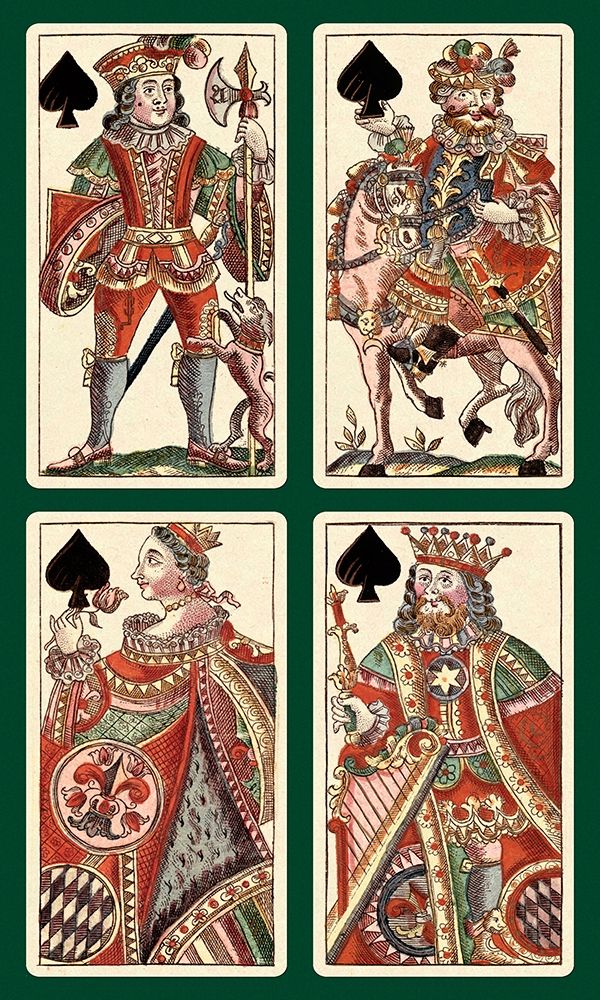 Spades (Bauern Hochzeit Deck)