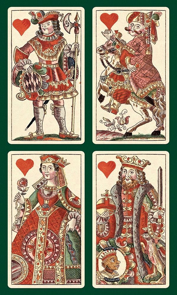 Hearts (Bauern Hochzeit Deck)