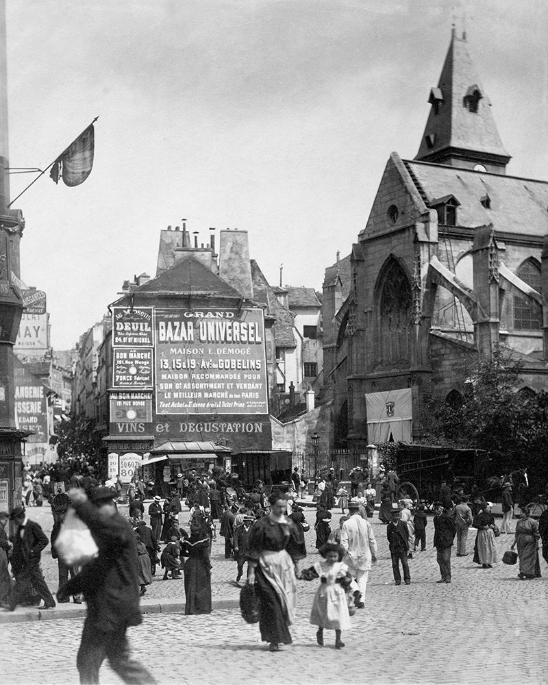 Paris, 1898-1900 - Place Saint-Medard