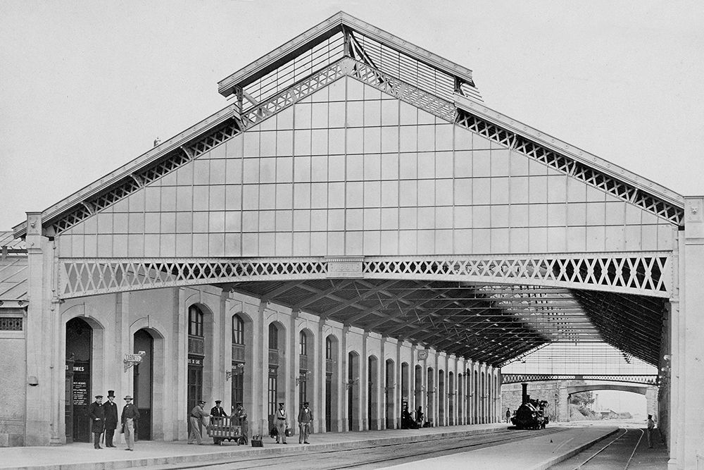 France, 1860-1863 - Nevers Station