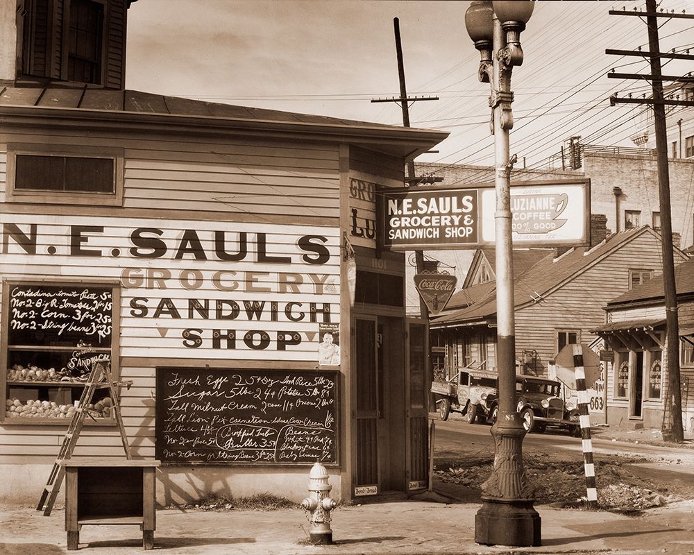 Street Scene, New Orleans, Louisiana, 1935