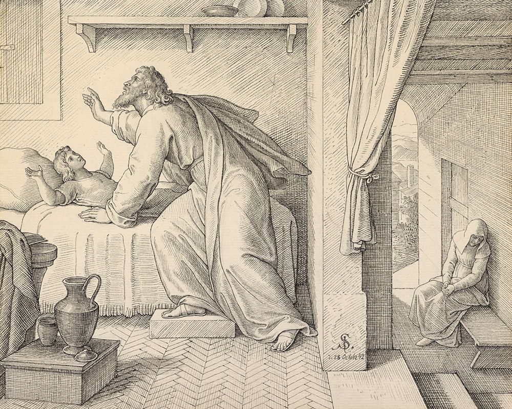 Elijah Revives the Son of the Widow of Zarephath